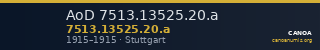 AoD 7513.13525.20.a — CANOA