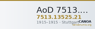 AoD 7513.13525.21 — CANOA