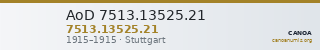 AoD 7513.13525.21 — CANOA