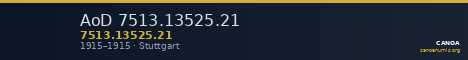AoD 7513.13525.21 — CANOA