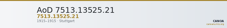 AoD 7513.13525.21 — CANOA