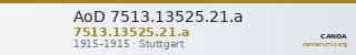 AoD 7513.13525.21.a — CANOA