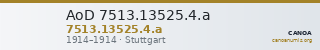AoD 7513.13525.4.a — CANOA