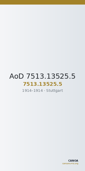 AoD 7513.13525.5 — CANOA
