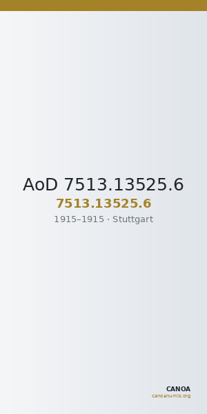 AoD 7513.13525.6 — CANOA