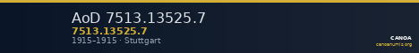 AoD 7513.13525.7 — CANOA