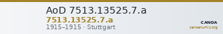 AoD 7513.13525.7.a — CANOA