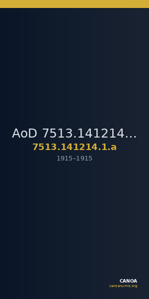 AoD 7513.141214.1.a — CANOA