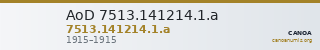 AoD 7513.141214.1.a — CANOA