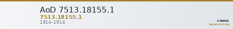 AoD 7513.18155.1 — CANOA