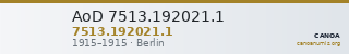 AoD 7513.192021.1 — CANOA