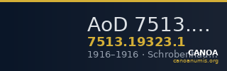 AoD 7513.19323.1 — CANOA
