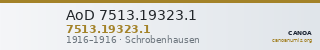 AoD 7513.19323.1 — CANOA