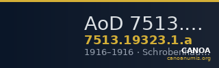 AoD 7513.19323.1.a — CANOA