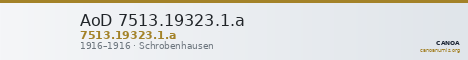 AoD 7513.19323.1.a — CANOA