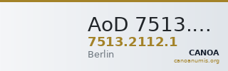 AoD 7513.2112.1 — CANOA