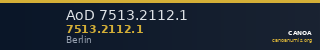 AoD 7513.2112.1 — CANOA