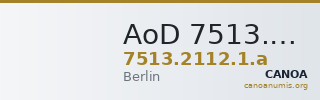 AoD 7513.2112.1.a — CANOA
