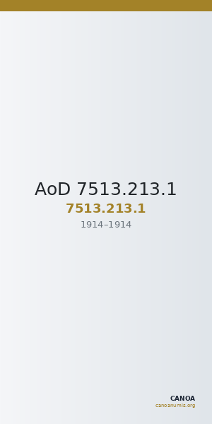 AoD 7513.213.1 — CANOA