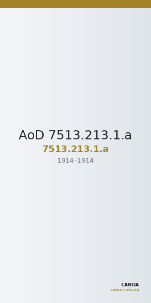 AoD 7513.213.1.a — CANOA
