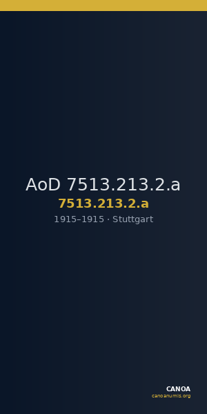 AoD 7513.213.2.a — CANOA
