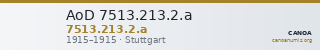 AoD 7513.213.2.a — CANOA