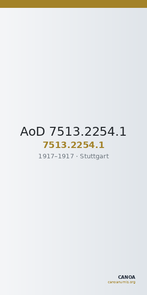 AoD 7513.2254.1 — CANOA