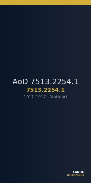 AoD 7513.2254.1 — CANOA