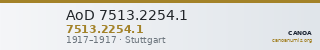 AoD 7513.2254.1 — CANOA