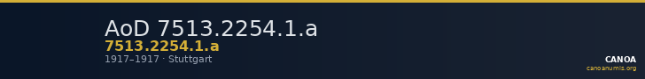 AoD 7513.2254.1.a — CANOA