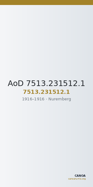 AoD 7513.231512.1 — CANOA
