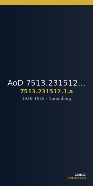 AoD 7513.231512.1.a — CANOA