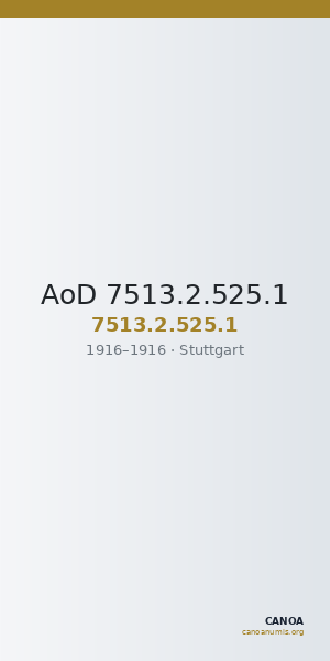 AoD 7513.2.525.1 — CANOA