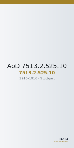 AoD 7513.2.525.10 — CANOA