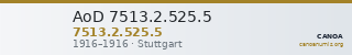 AoD 7513.2.525.5 — CANOA