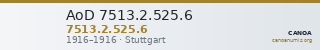 AoD 7513.2.525.6 — CANOA