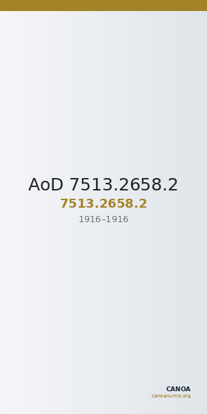 AoD 7513.2658.2 — CANOA