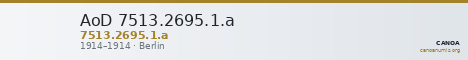 AoD 7513.2695.1.a — CANOA