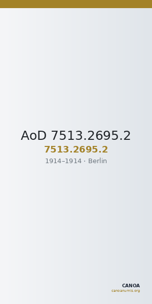 AoD 7513.2695.2 — CANOA
