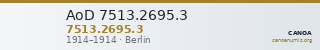 AoD 7513.2695.3 — CANOA