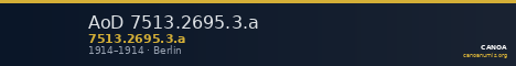 AoD 7513.2695.3.a — CANOA