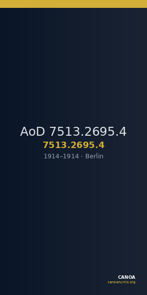 AoD 7513.2695.4 — CANOA