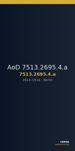 AoD 7513.2695.4.a — CANOA