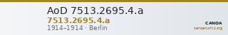 AoD 7513.2695.4.a — CANOA