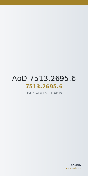 AoD 7513.2695.6 — CANOA