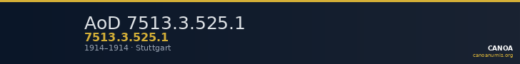 AoD 7513.3.525.1 — CANOA
