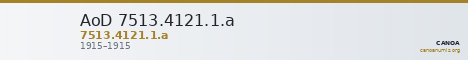 AoD 7513.4121.1.a — CANOA