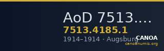 AoD 7513.4185.1 — CANOA