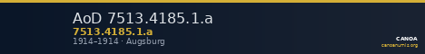 AoD 7513.4185.1.a — CANOA