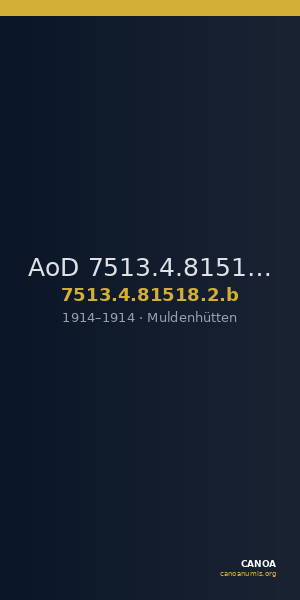 AoD 7513.4.81518.2.b — CANOA